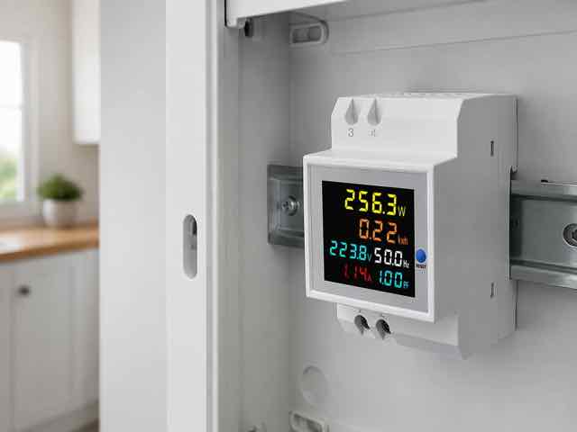 HT D52-2066 energy meter in everyday use